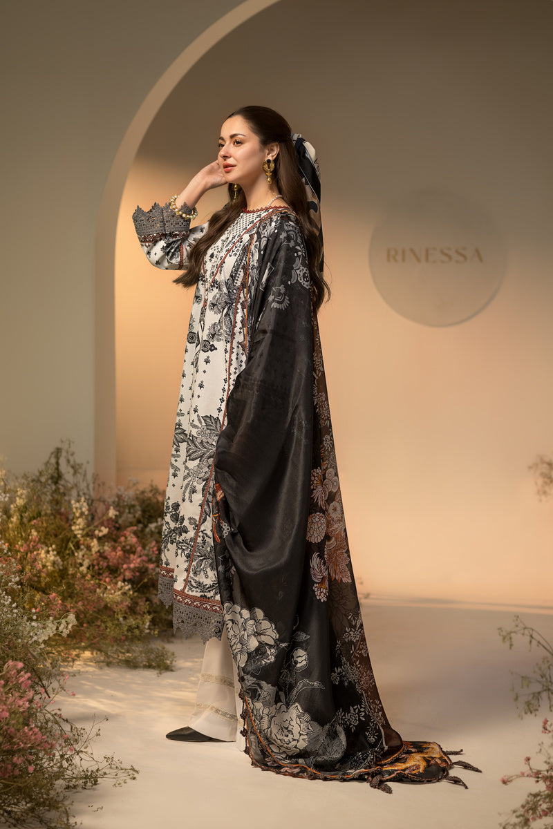 Noir et Blanc Kurta Set