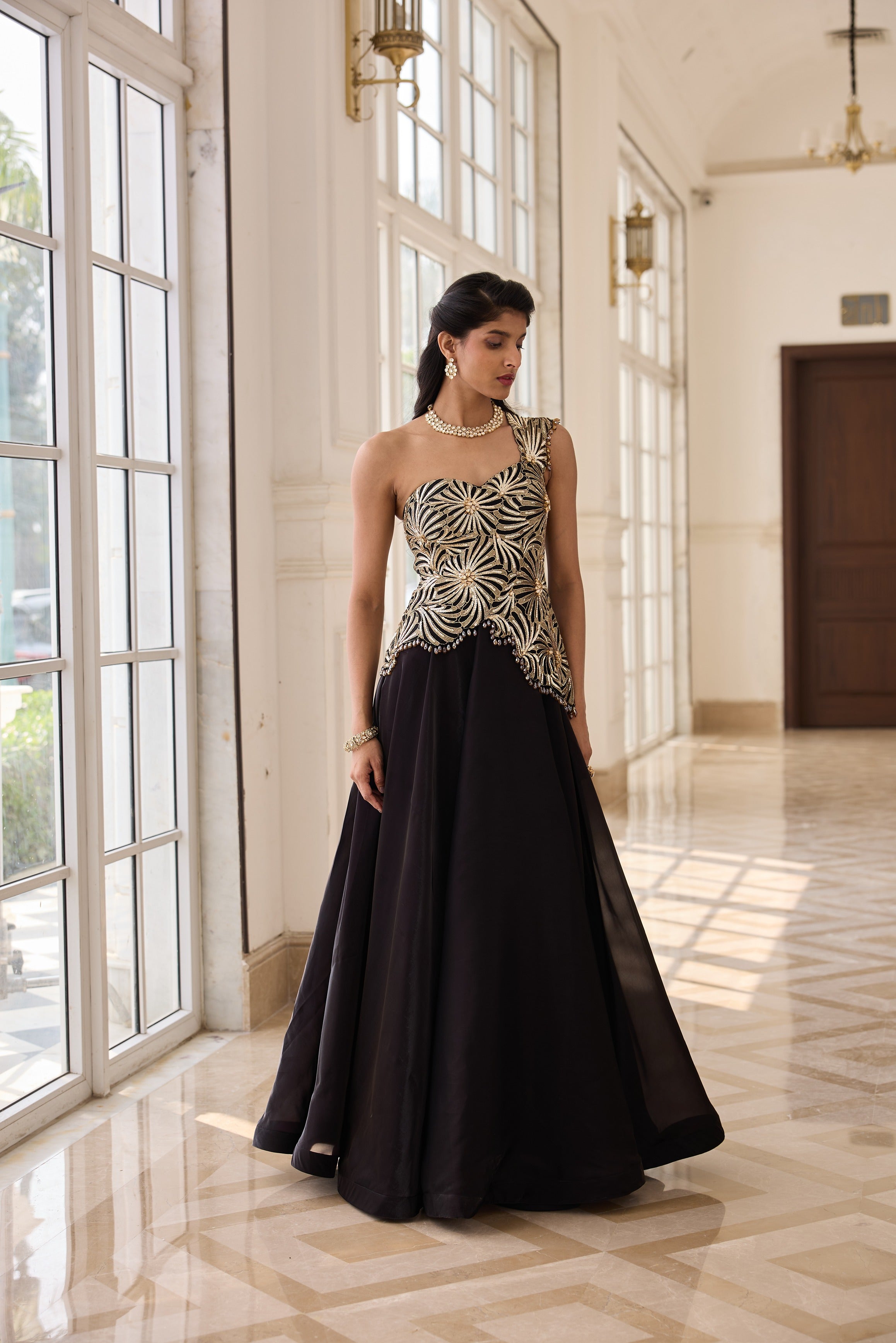 Hand Embelished Cocktail Dress