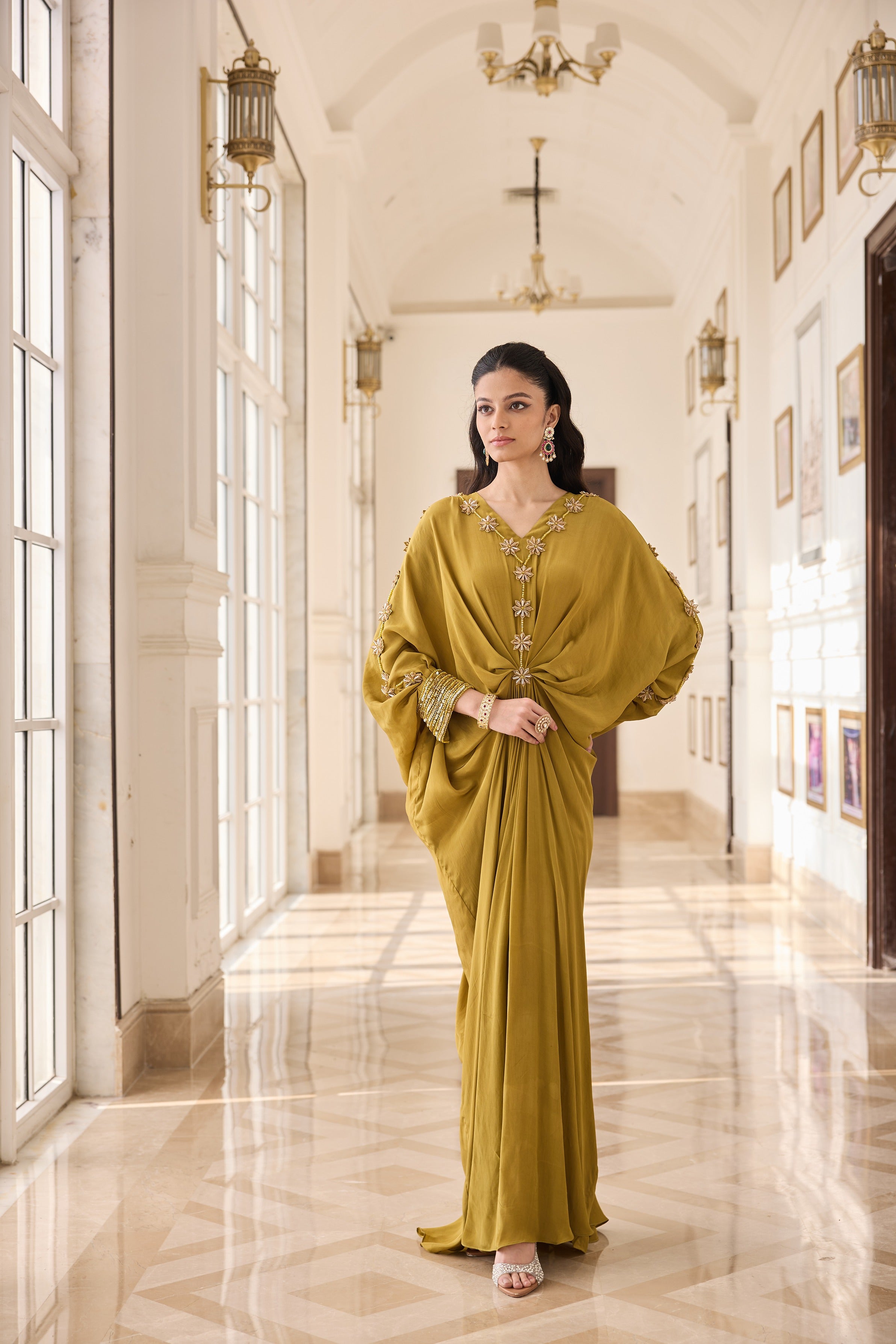 Hand Embelished Kaftan