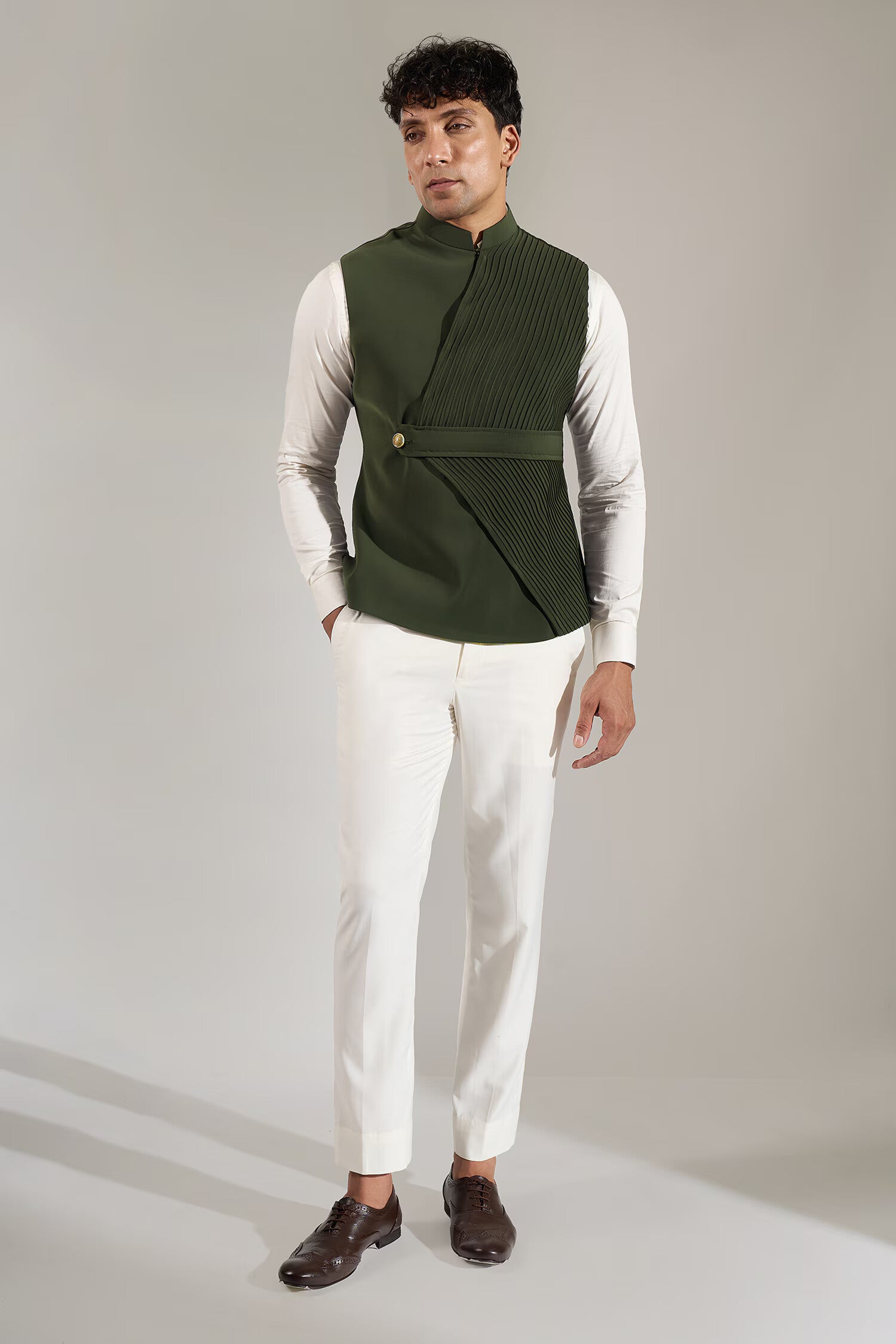 Black Pinktuck Jacket