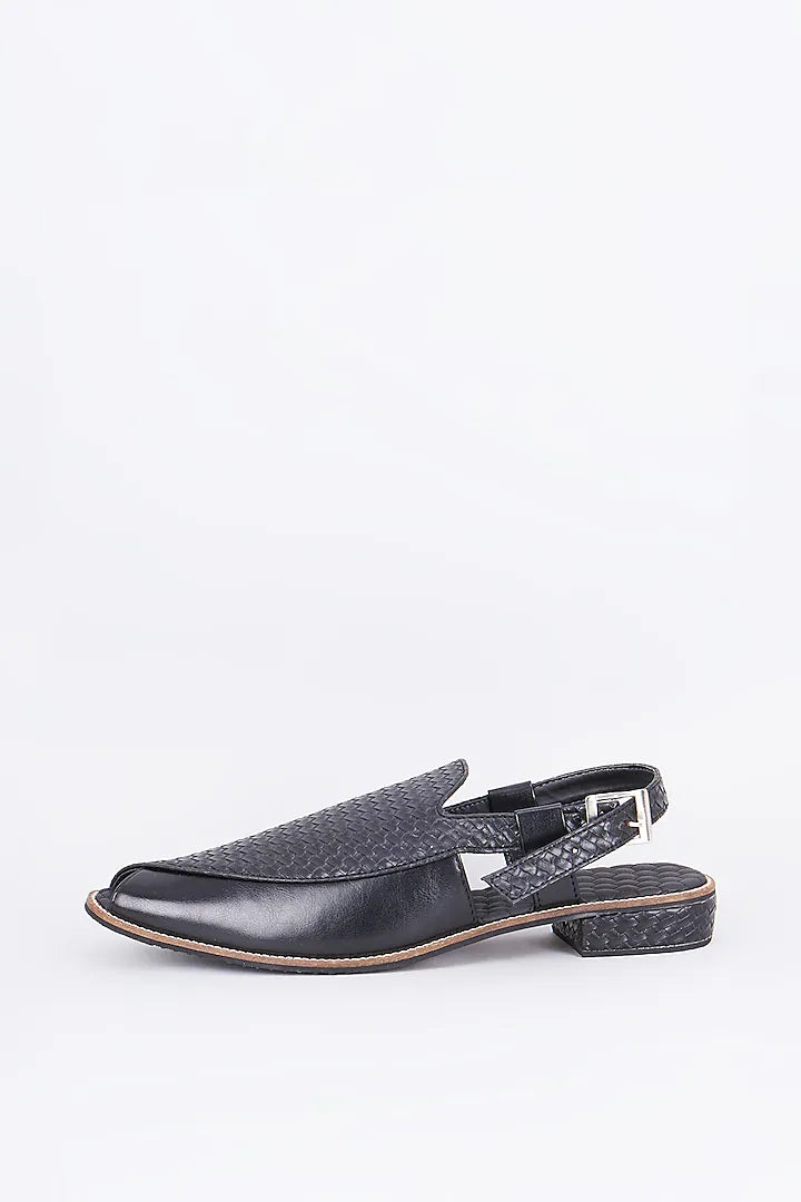 Coal Herringbone Peshawaris
