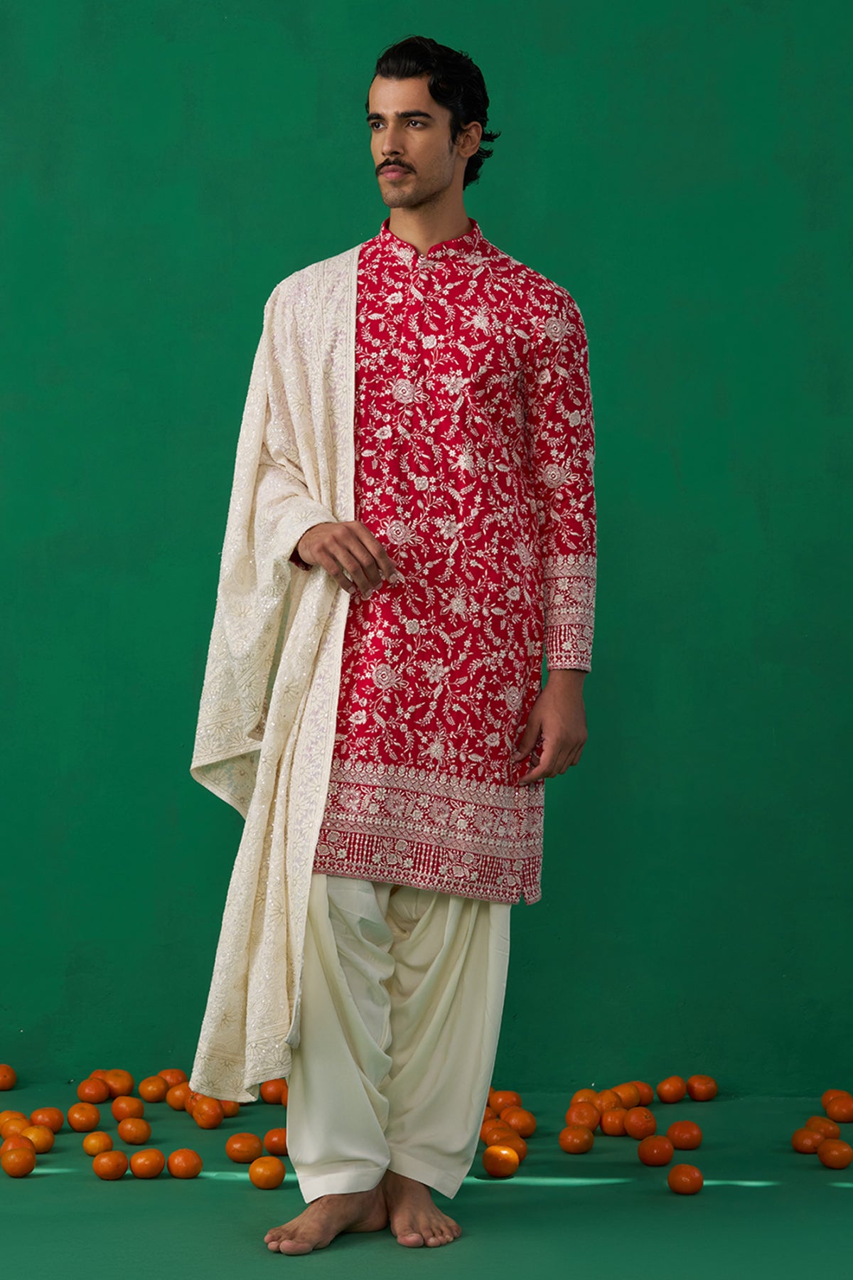 ROSE HOTPINK KURTA SET
