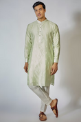 Load image into Gallery viewer, Pista Green Embroidered Kurta Set

