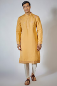 Load image into Gallery viewer, Yellow Embroidered Kurta Set

