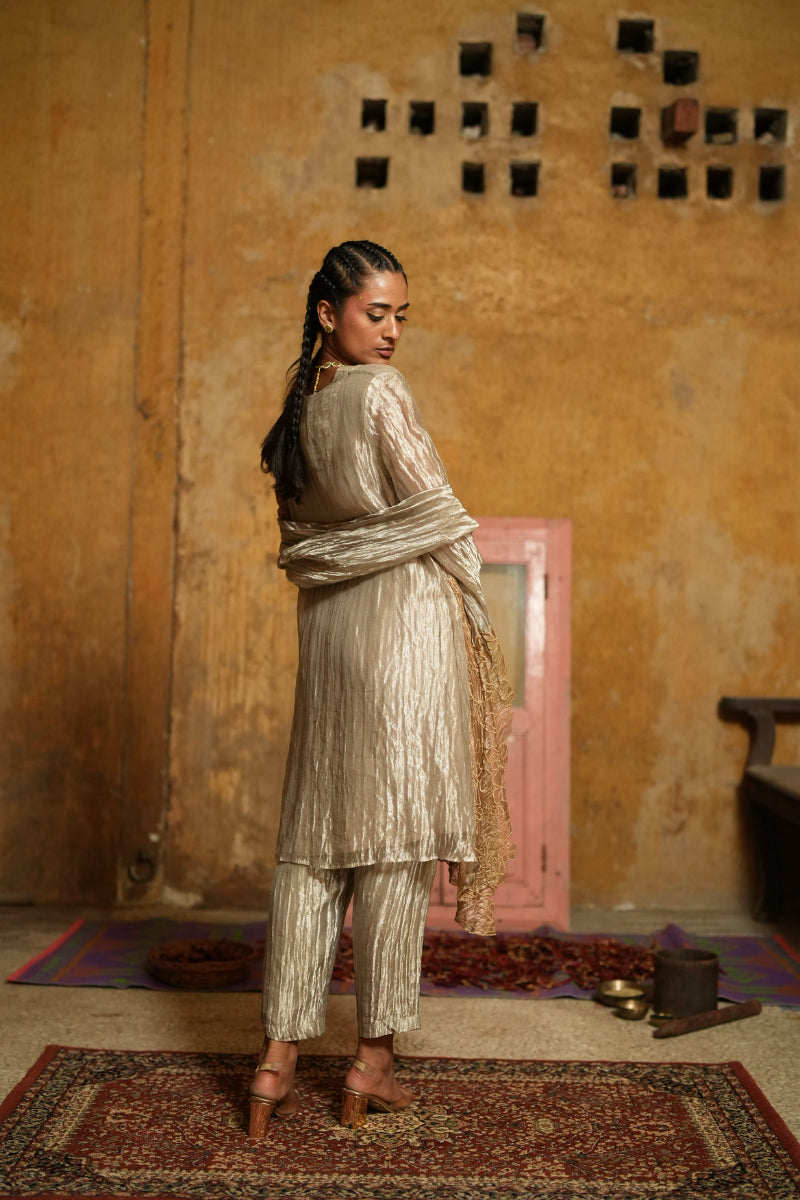 Renuka - Dress, pants & dupatta set