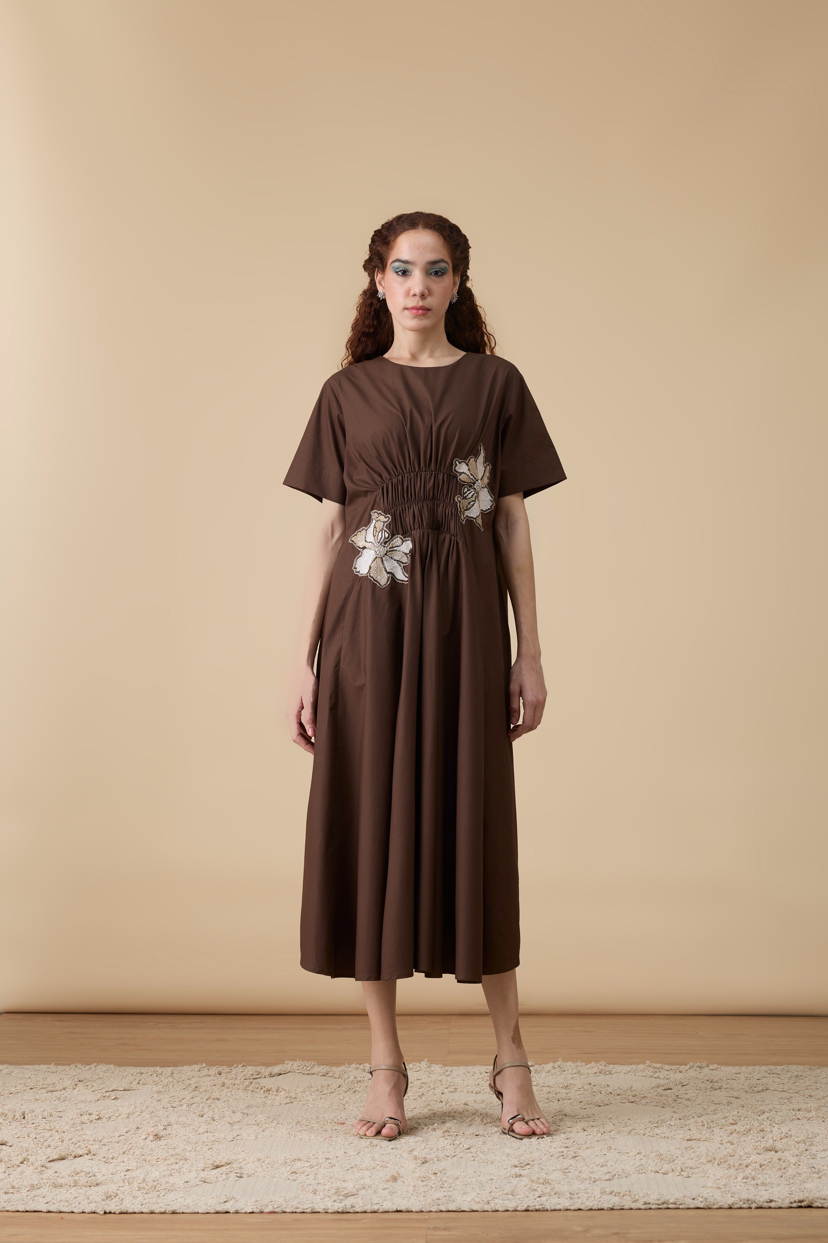 Rhodes Applique Dress – AGASHE