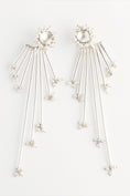 Load image into Gallery viewer, Multi Bunch Pearl Linear Earring Worn By Sonam Kapoor
