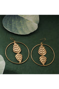 Load image into Gallery viewer, Plantain Leaf Hoops
