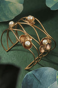 Load image into Gallery viewer, Amazonian Cuff With Pearls
