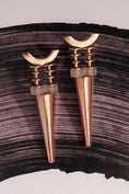 Load image into Gallery viewer, Piercing Dawn Gold Plated Small Spike Earrings
