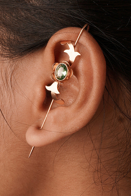 Royal Mint Gold Plated Ear Cuff