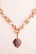 Load image into Gallery viewer, Heart Of Venus Gold Plated Link Chain Necklace
