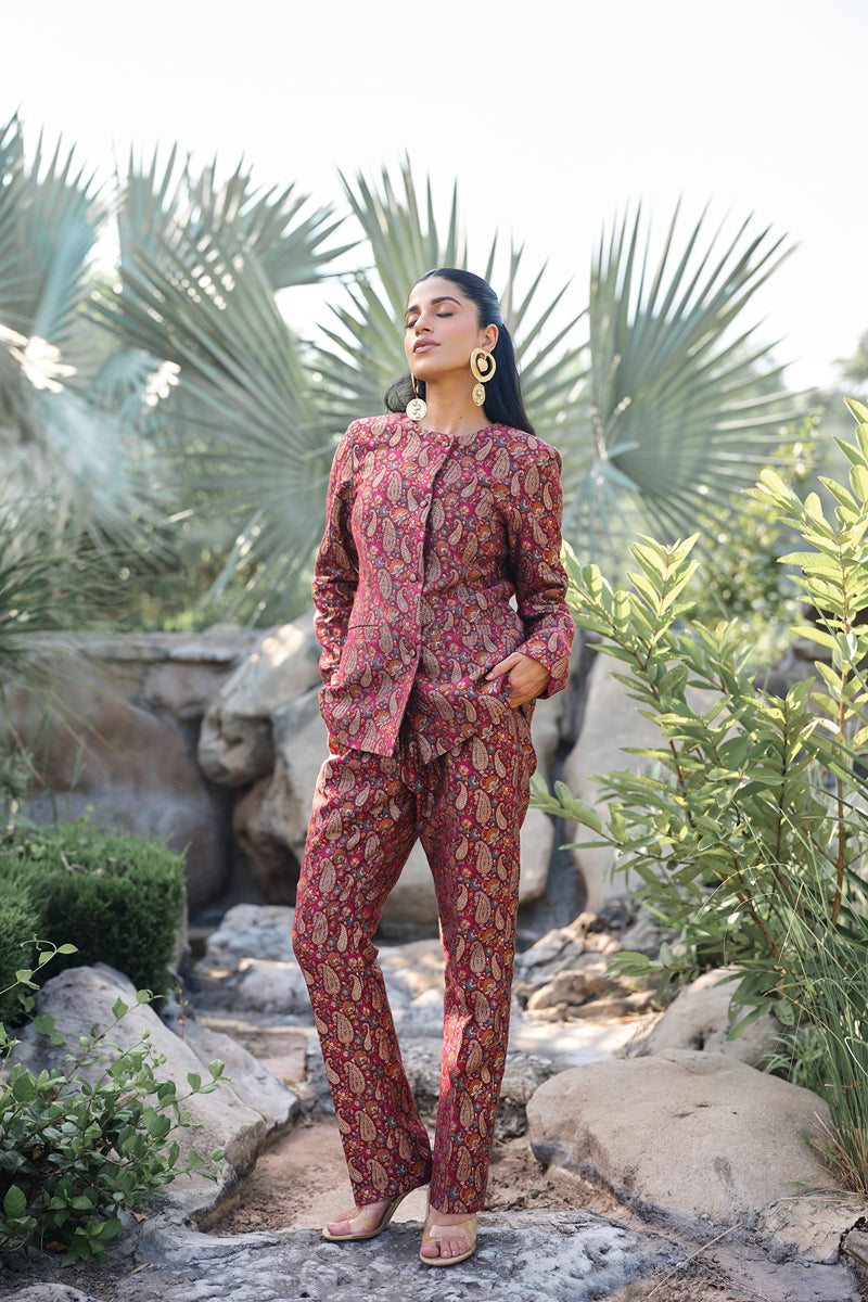 LA FLEUR ÉCLORE JACKET & PANTS SET