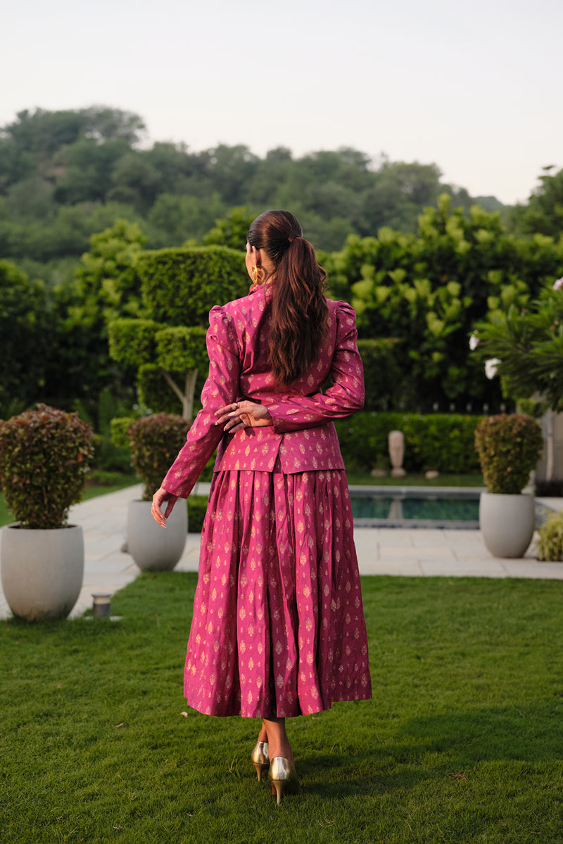 LA BELLE DE JOUR BLAZER SKIRT SET