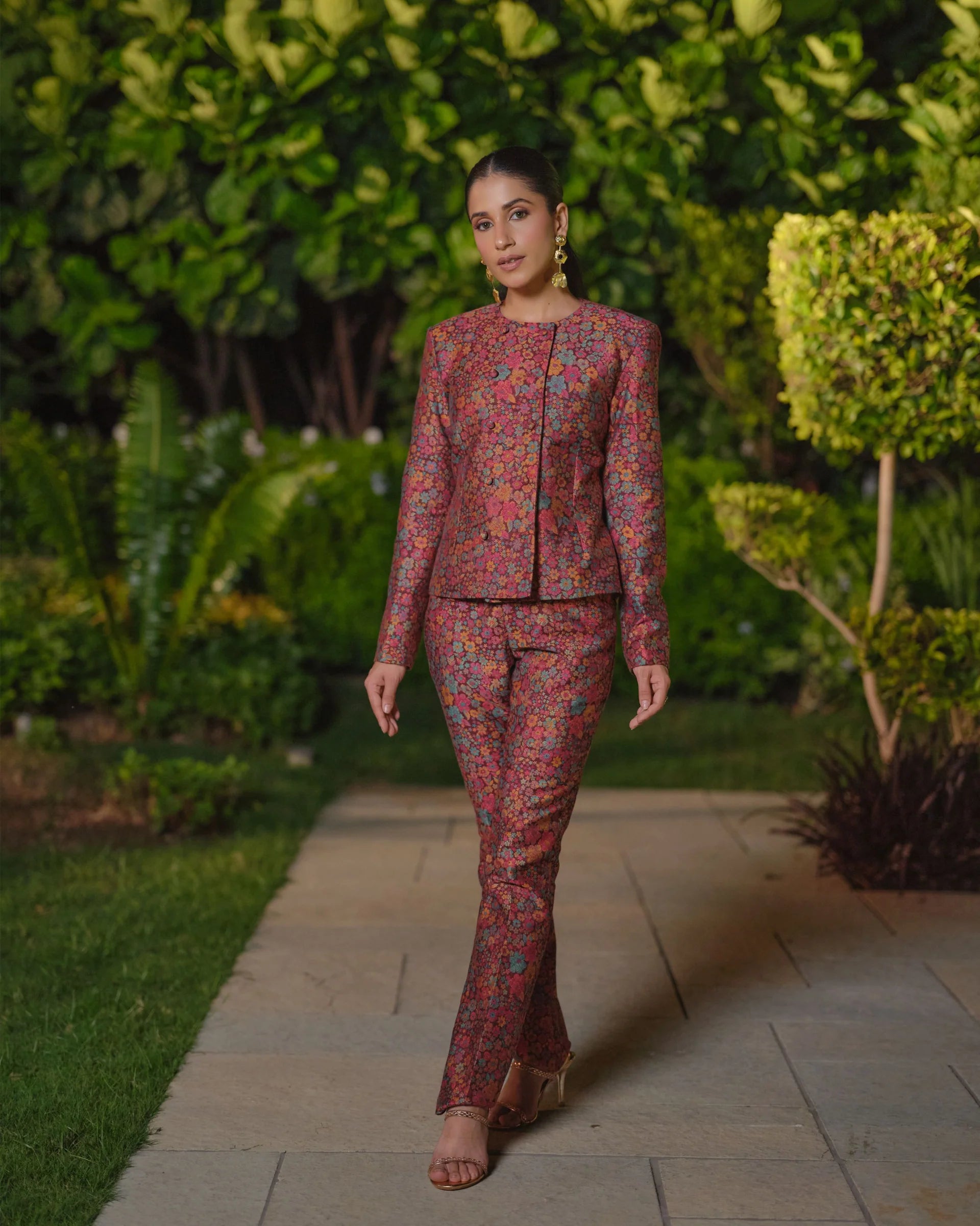 LA PETITE FLEUR JACKET & PANT SET