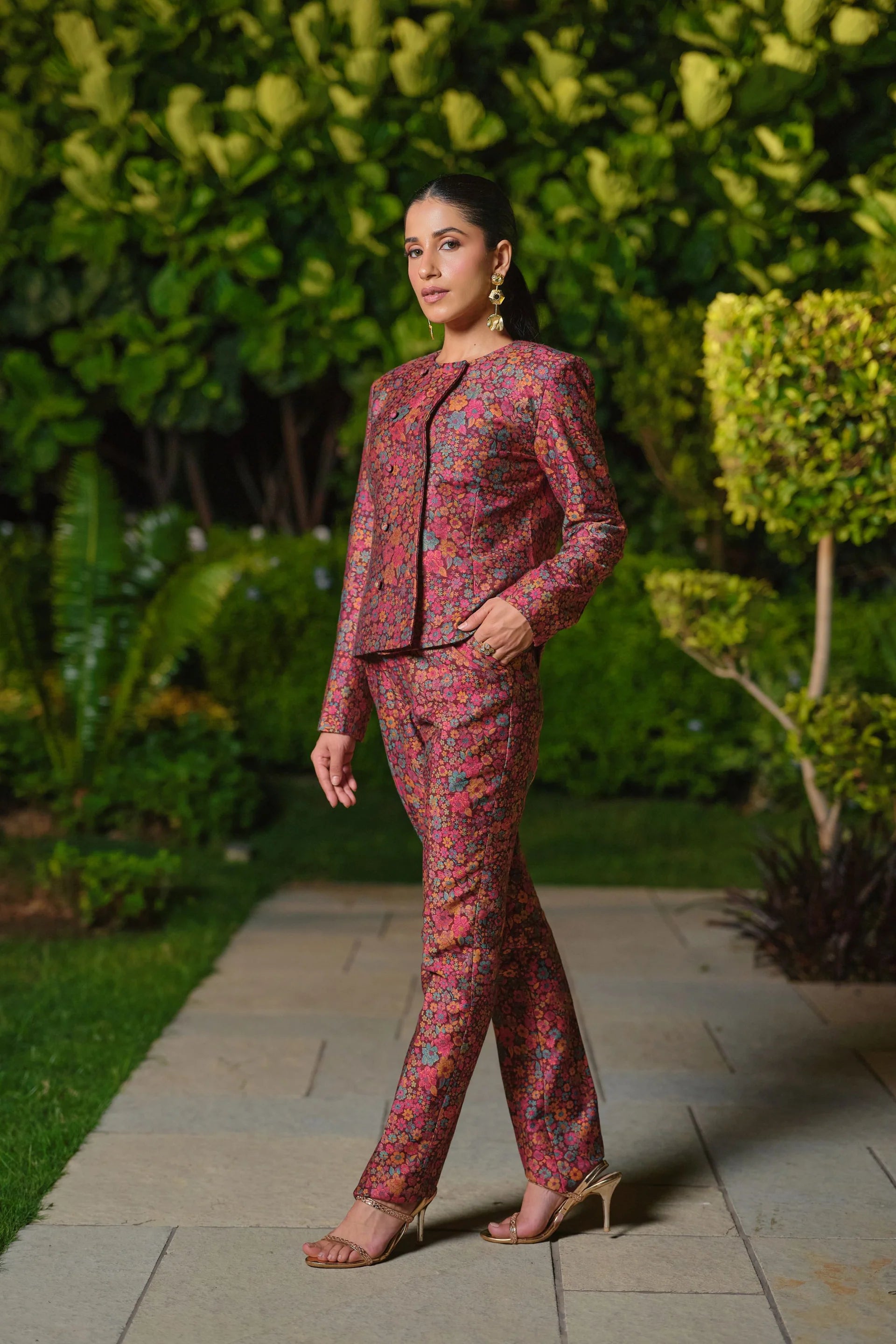 LA PETITE FLEUR JACKET & PANT SET