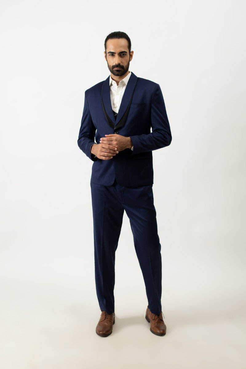 Blue 3 Piece Suit