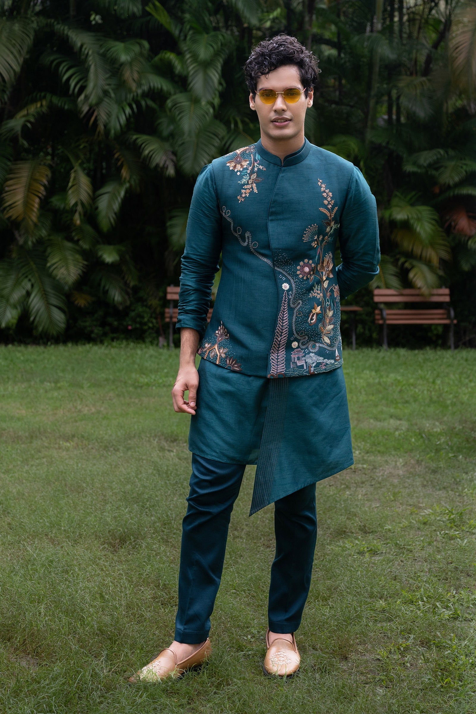 Elan Nehru Kurta Set