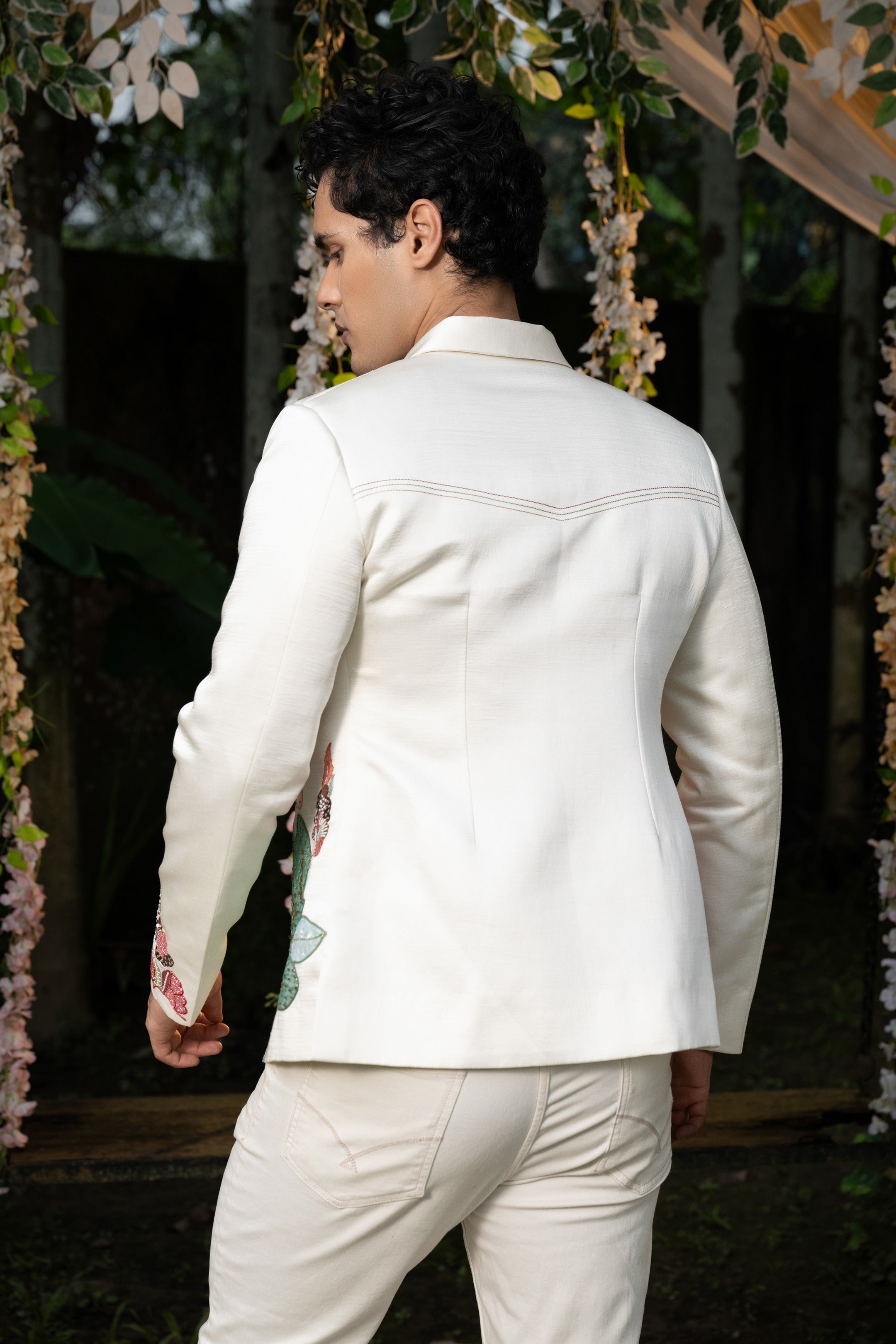Glided Garden Bomber Jacket