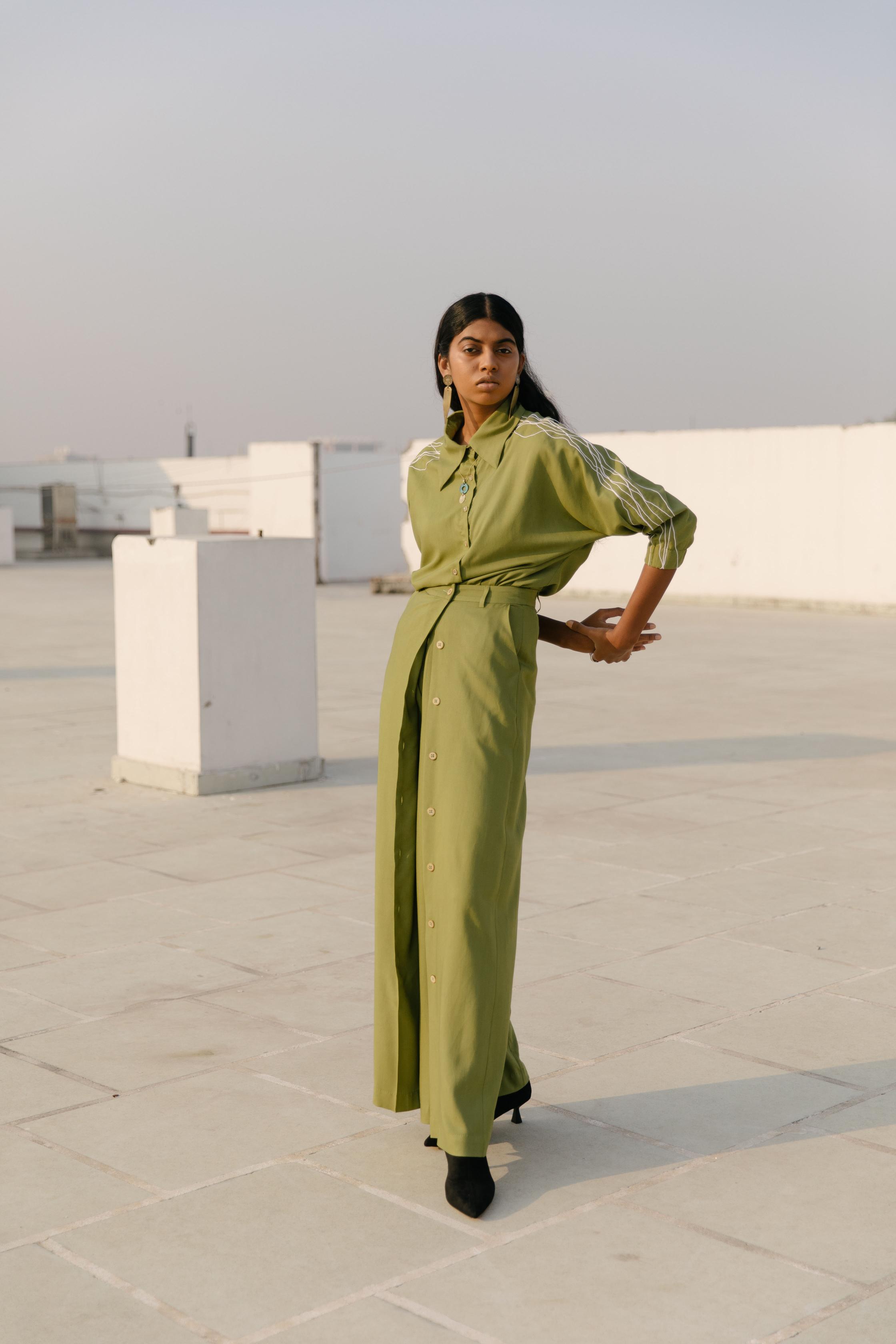 New Leaf convetable trousers