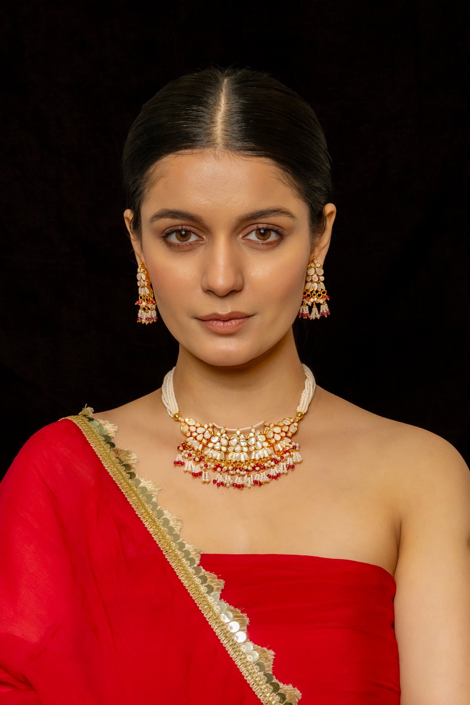 Choker with Earrings