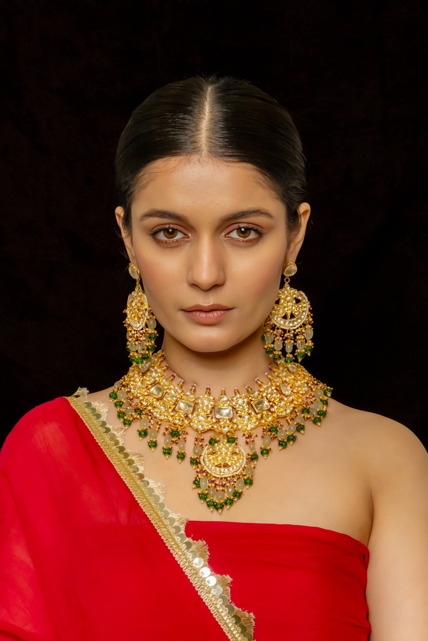 Necklace with Earrings