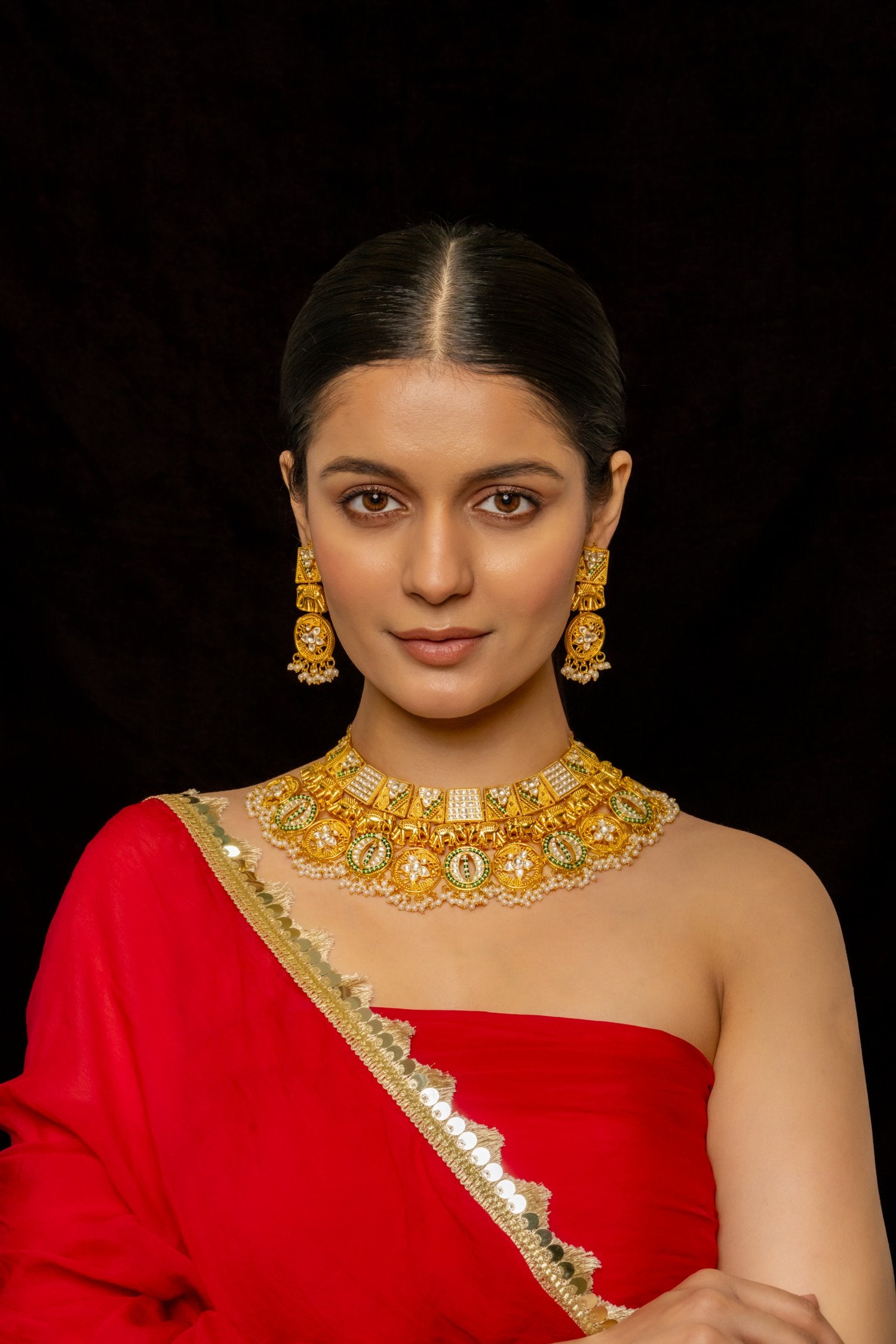 Necklace with Earrings