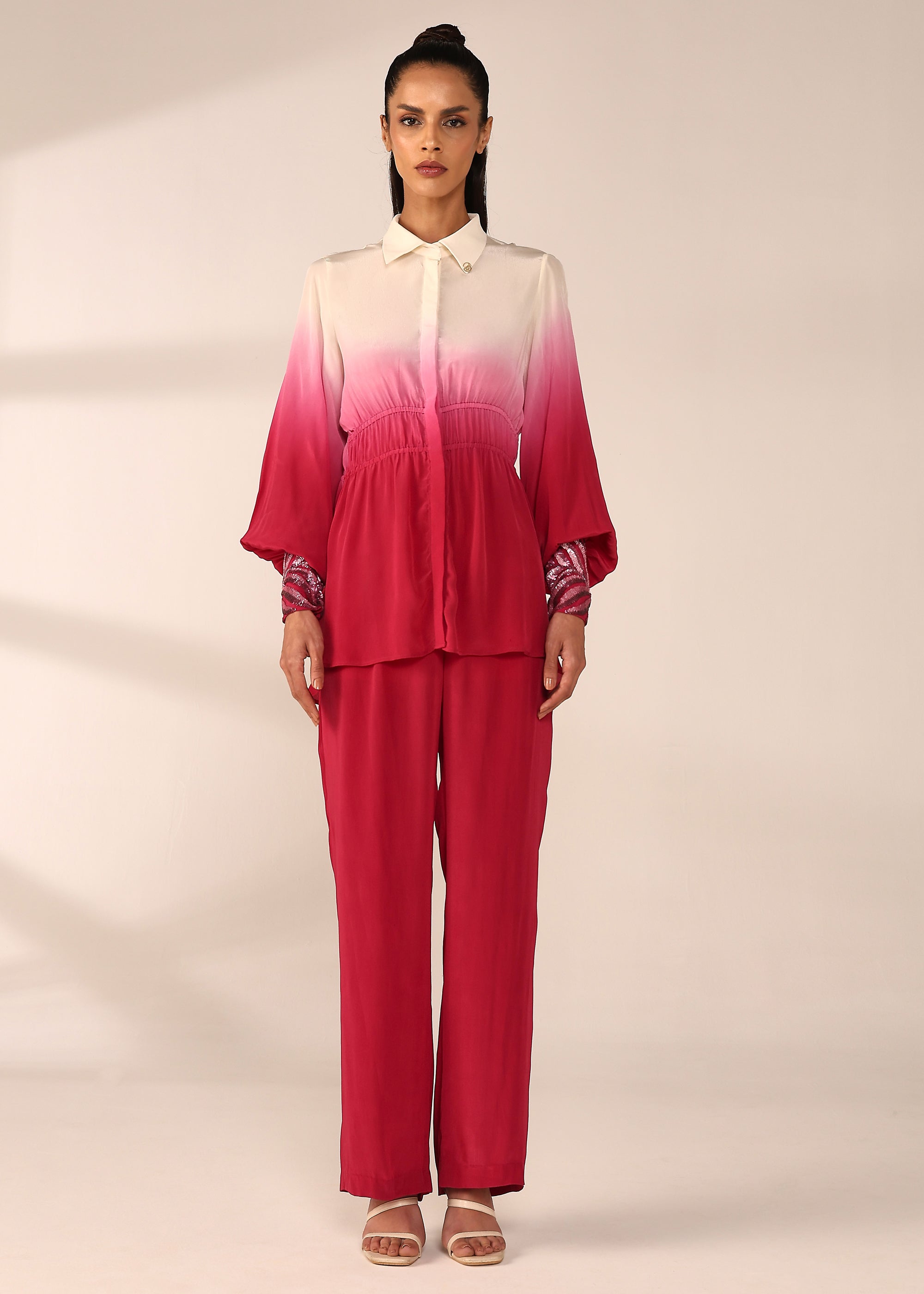 ELASTICATED CO ORD SET