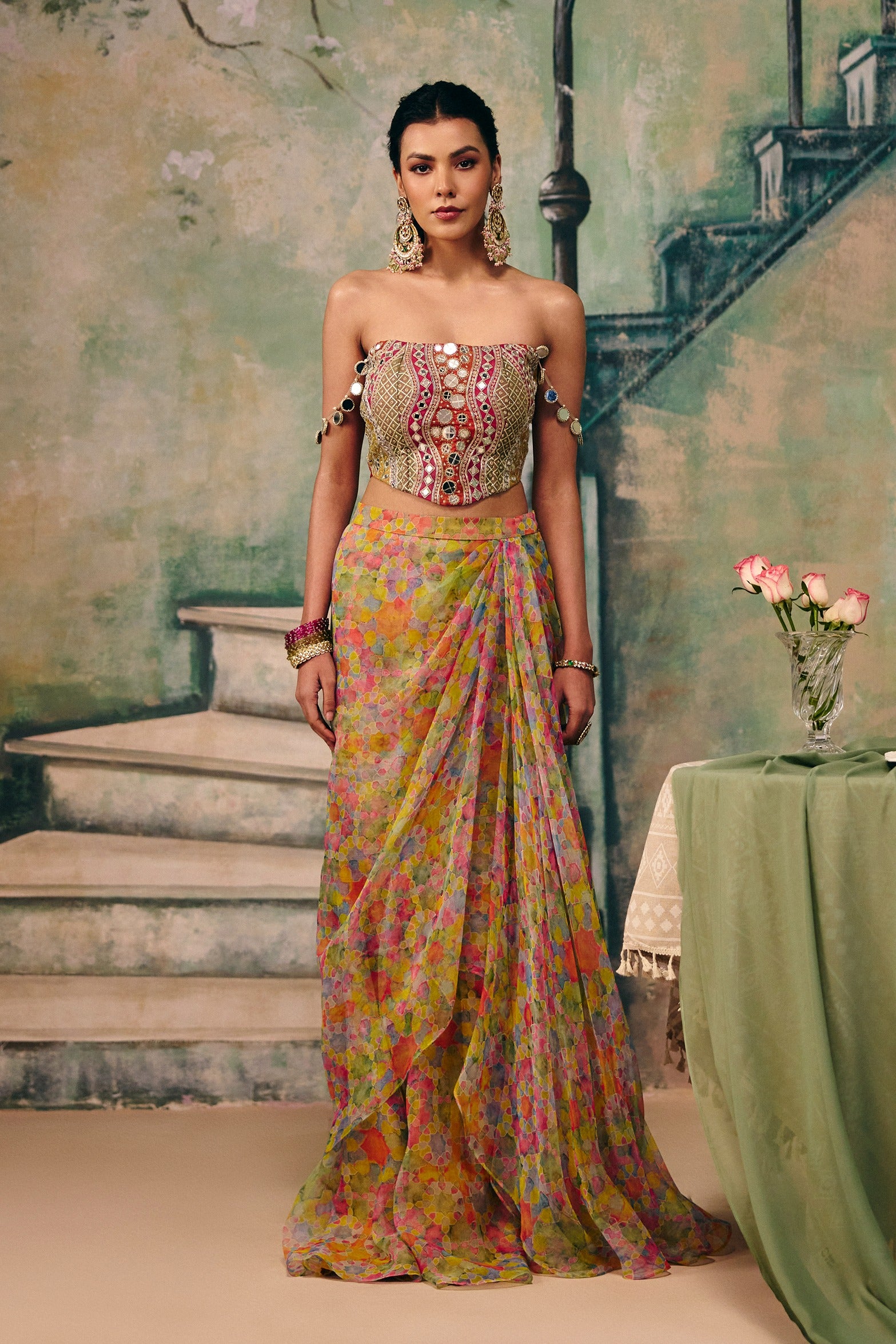Dilruba Drape Set