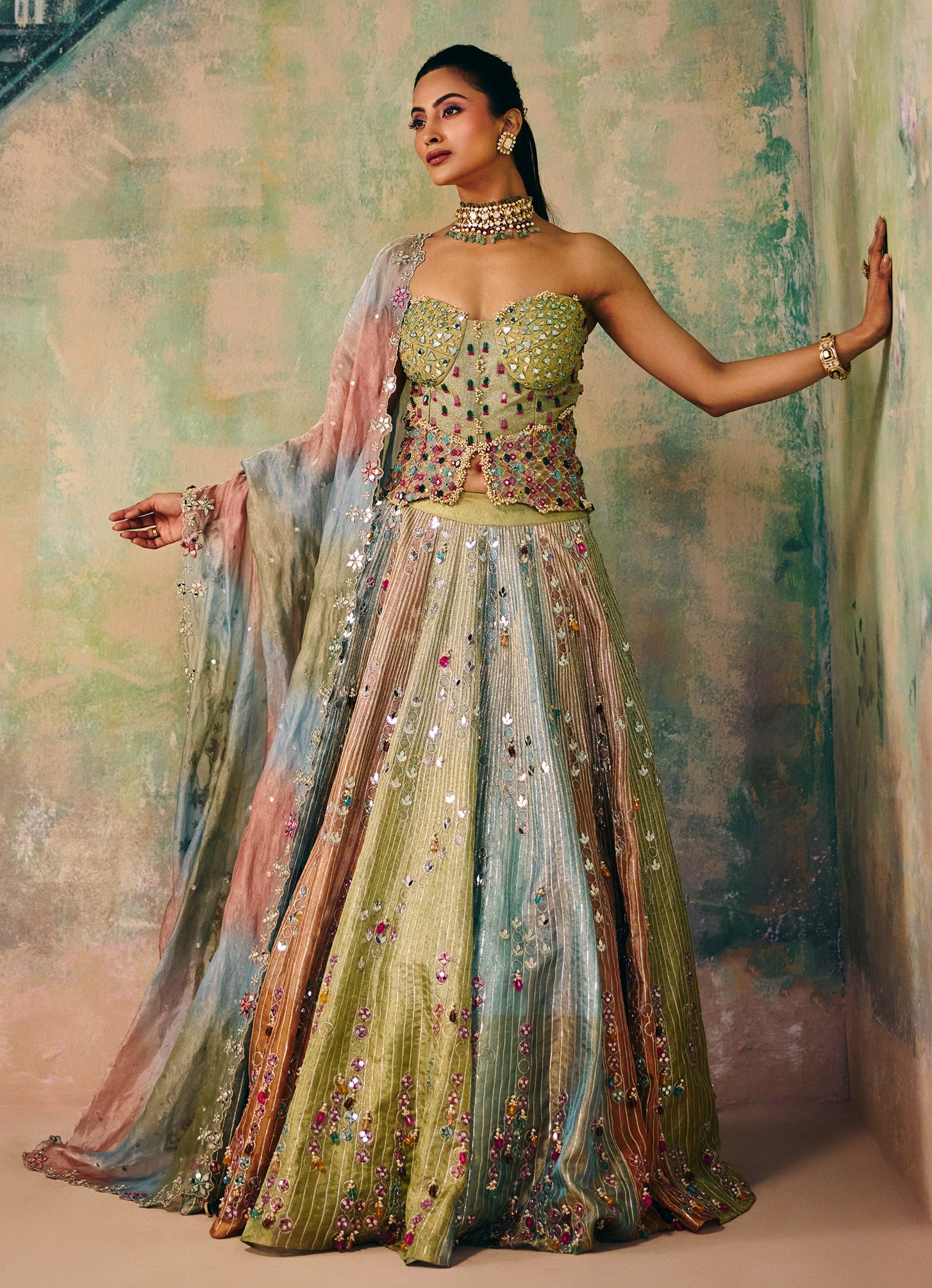 Jhumka Lehenga Set