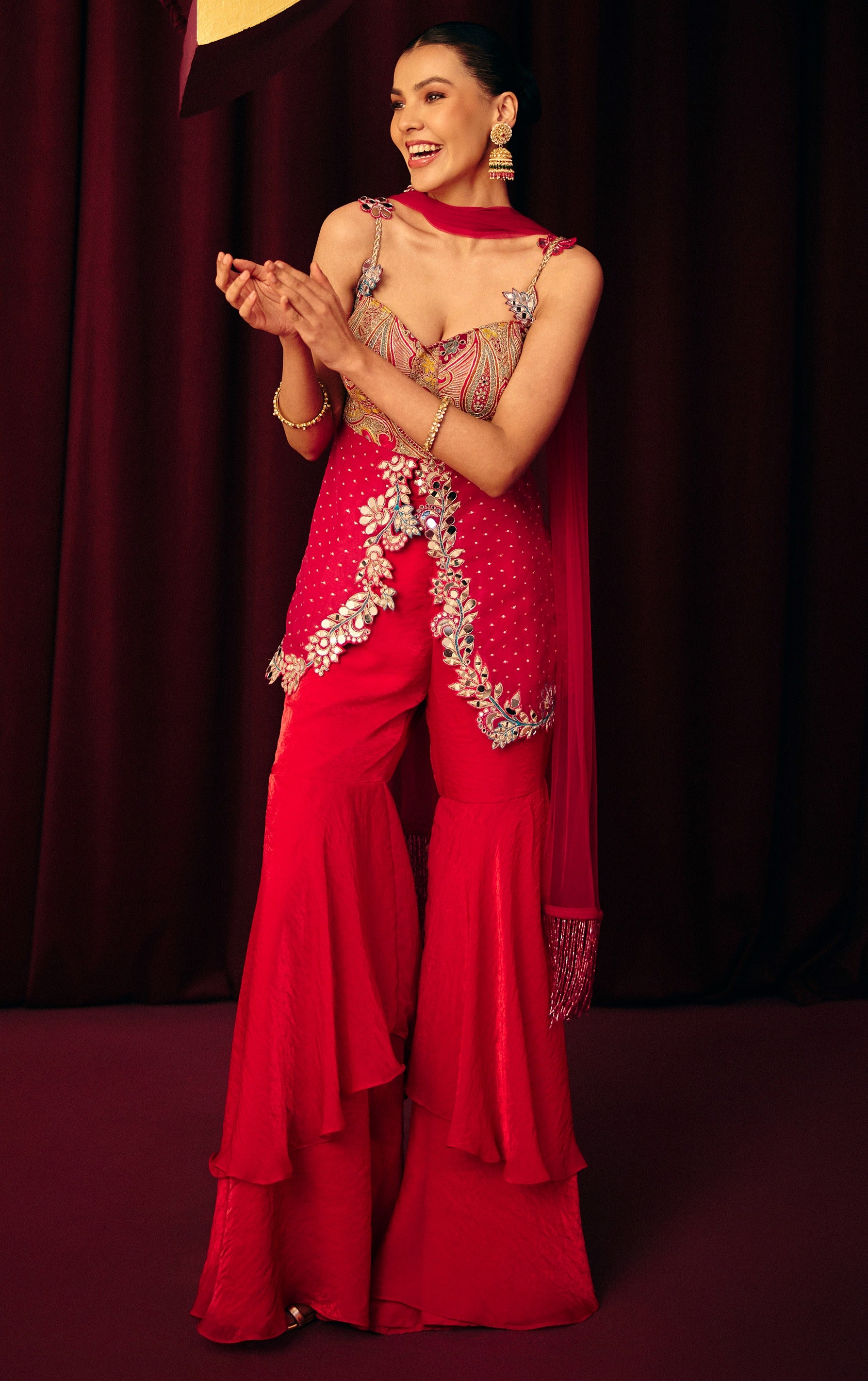 Vrinda Sharara Suit