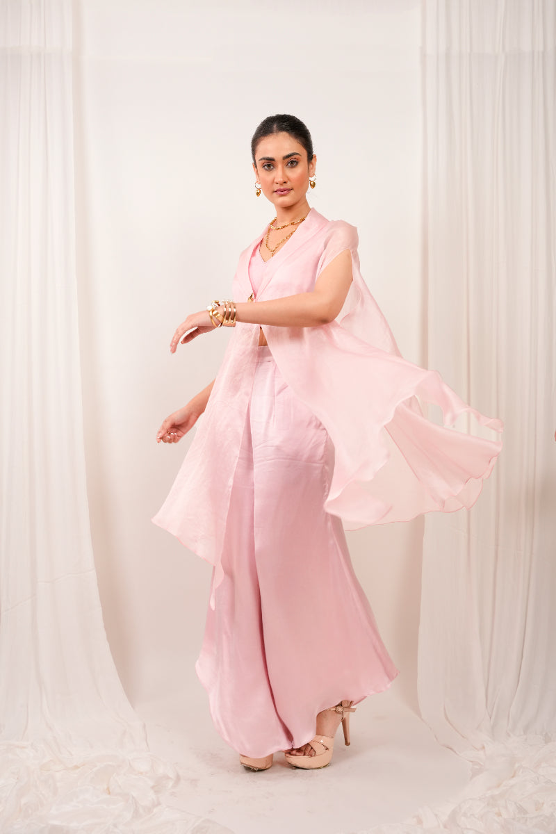 KAFTAN WITH BELL BOTTOMS AND BLOUSE