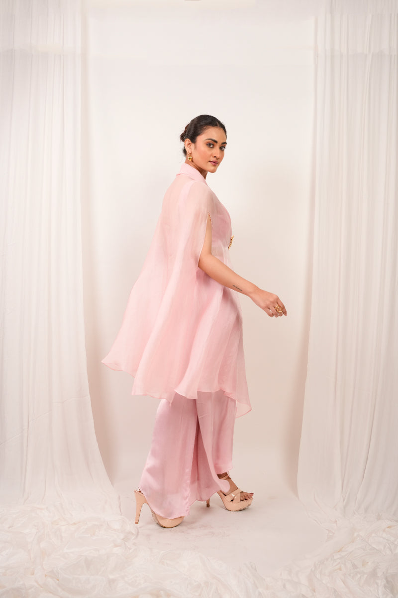 KAFTAN WITH BELL BOTTOMS AND BLOUSE