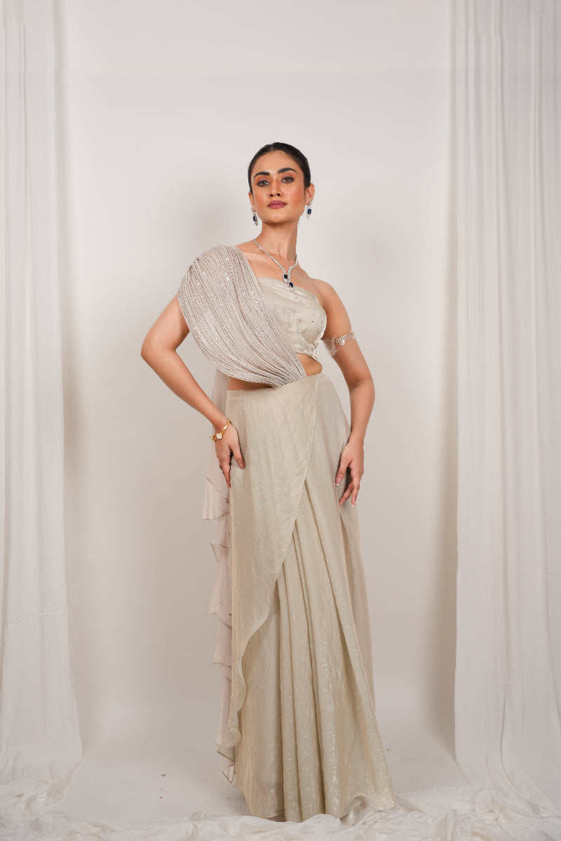 PRE DRAPED SAREE