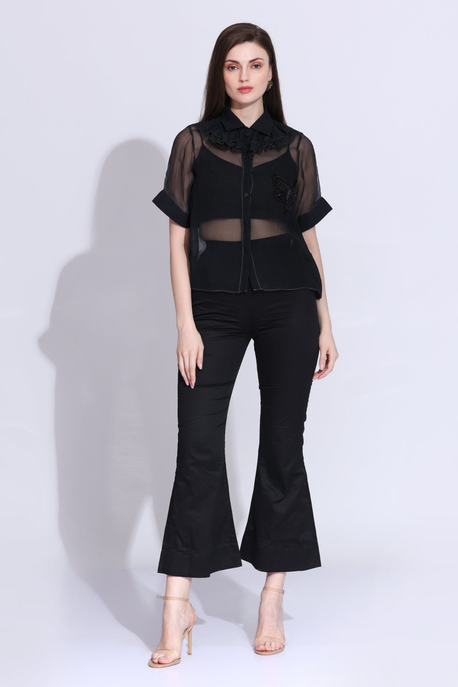 Butterfly Organza Shirt