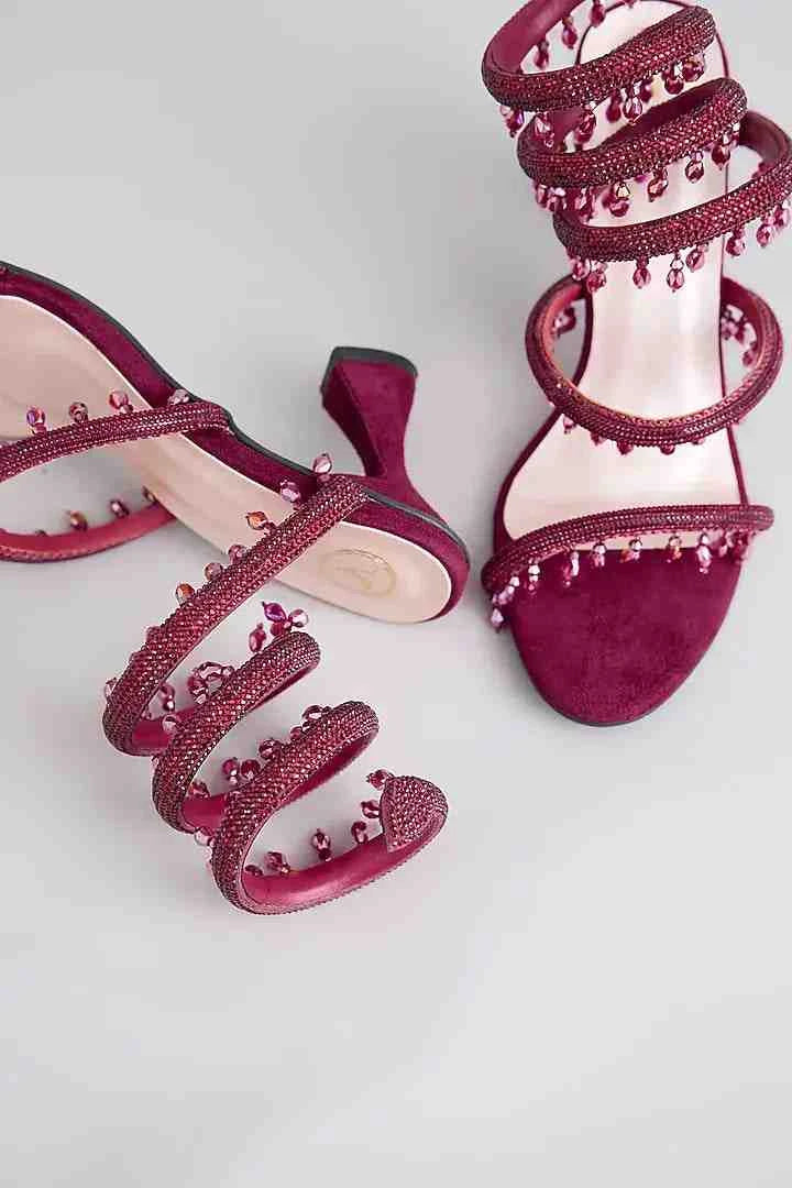 Red Panther With Work Heel