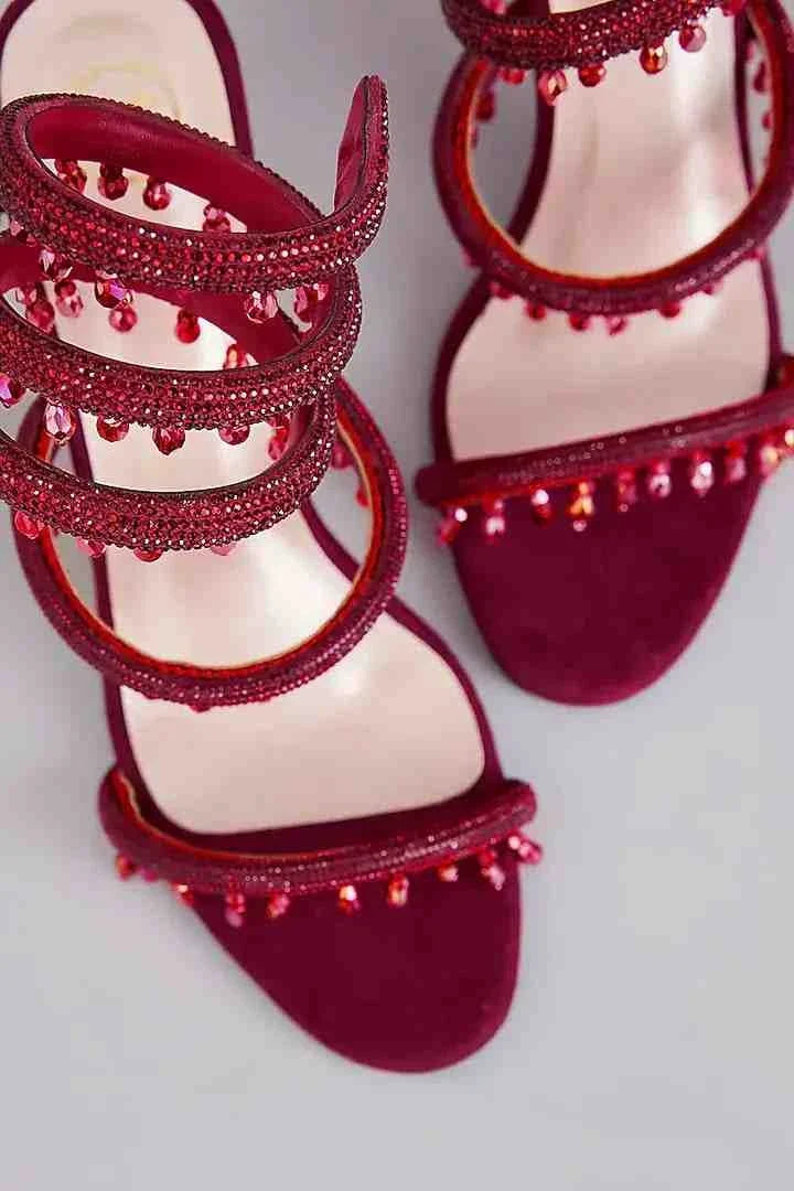 Red Panther With Work Heel