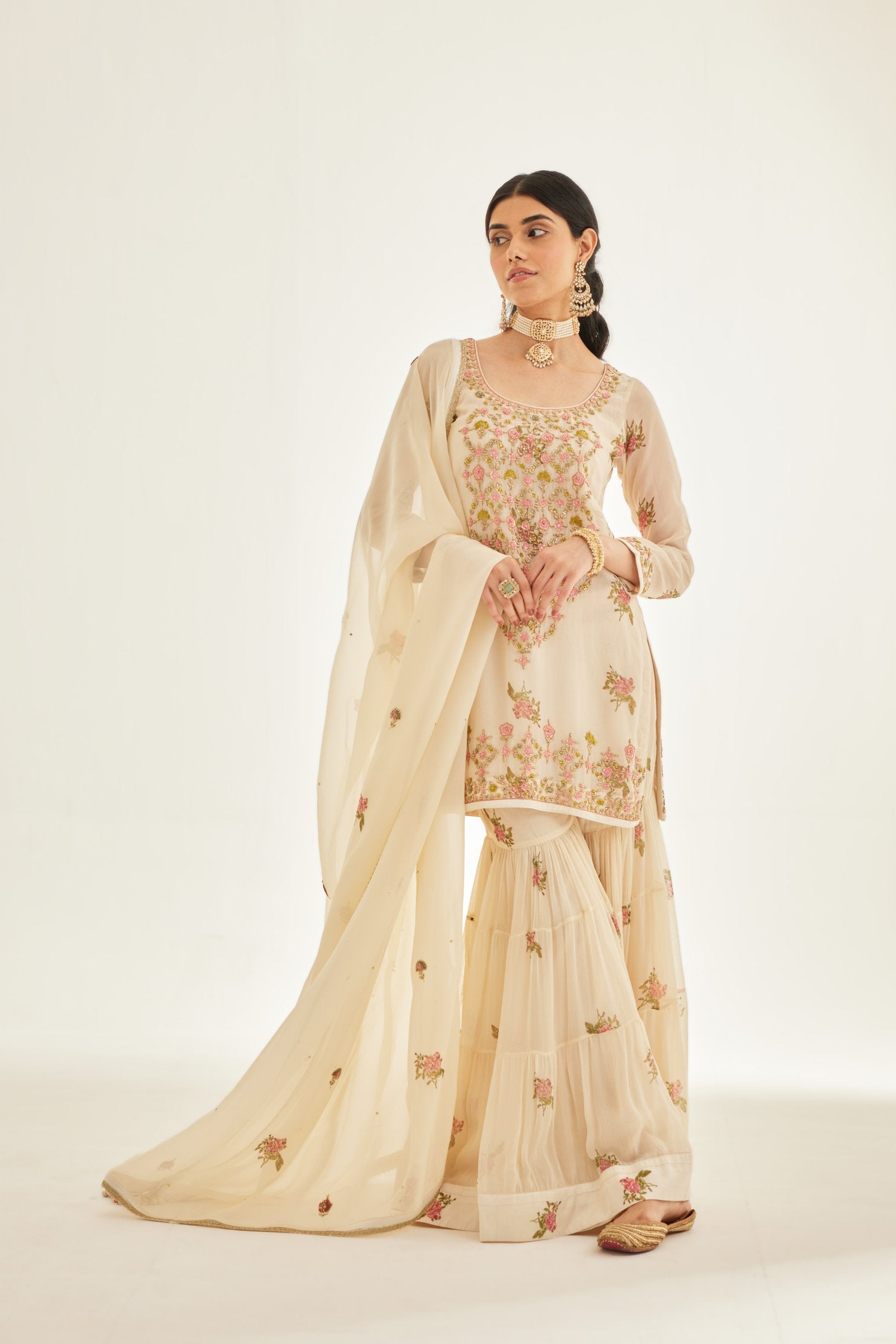 Sharara Kurti Set