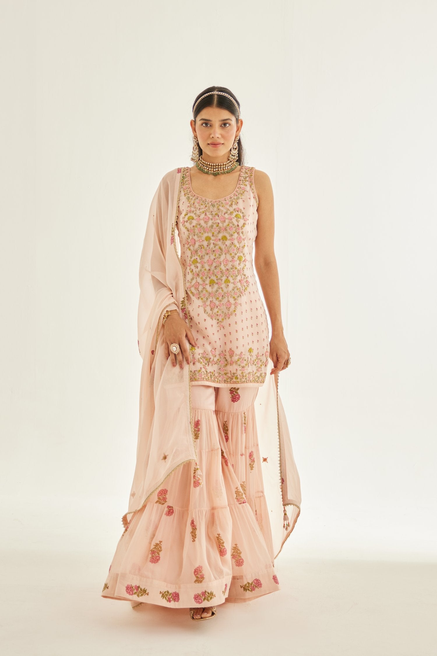 Sharara Kurti Set
