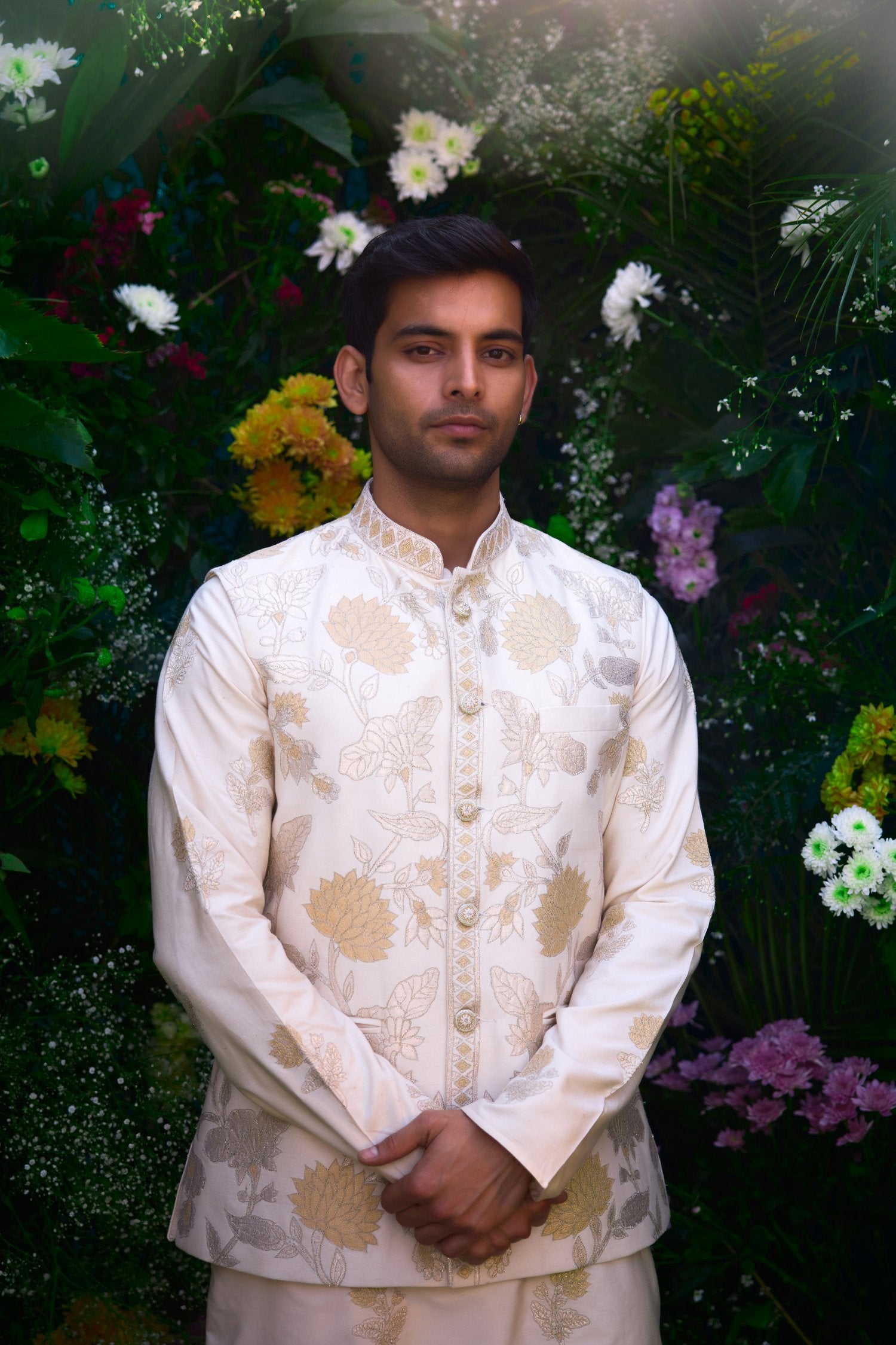 Waist Coat And Kurta Set