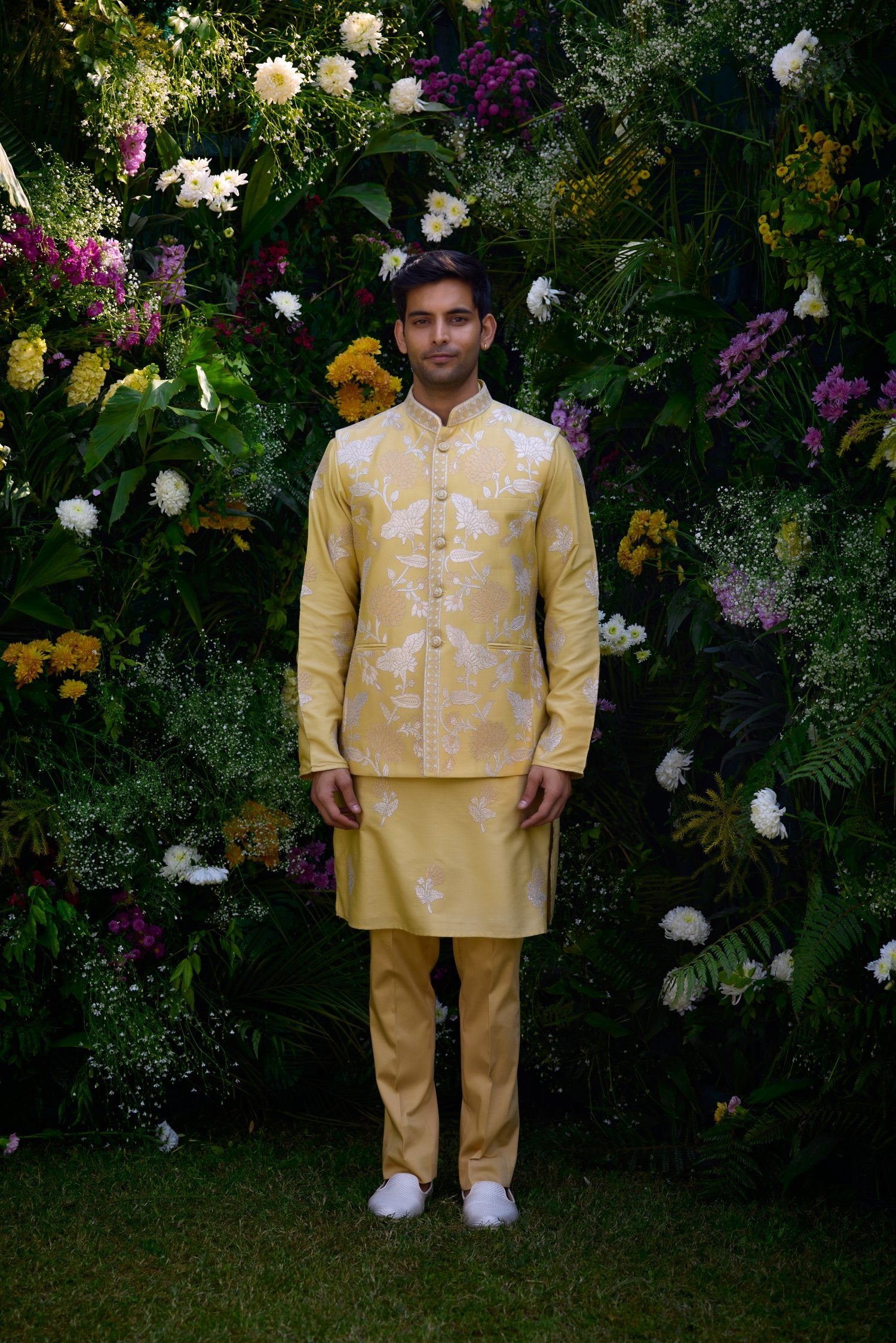 Waist Coat And Kurta Set