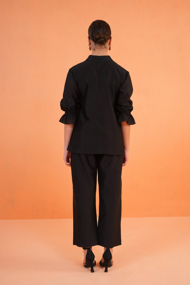 ORIGANI Black Oasis Co-ord Set