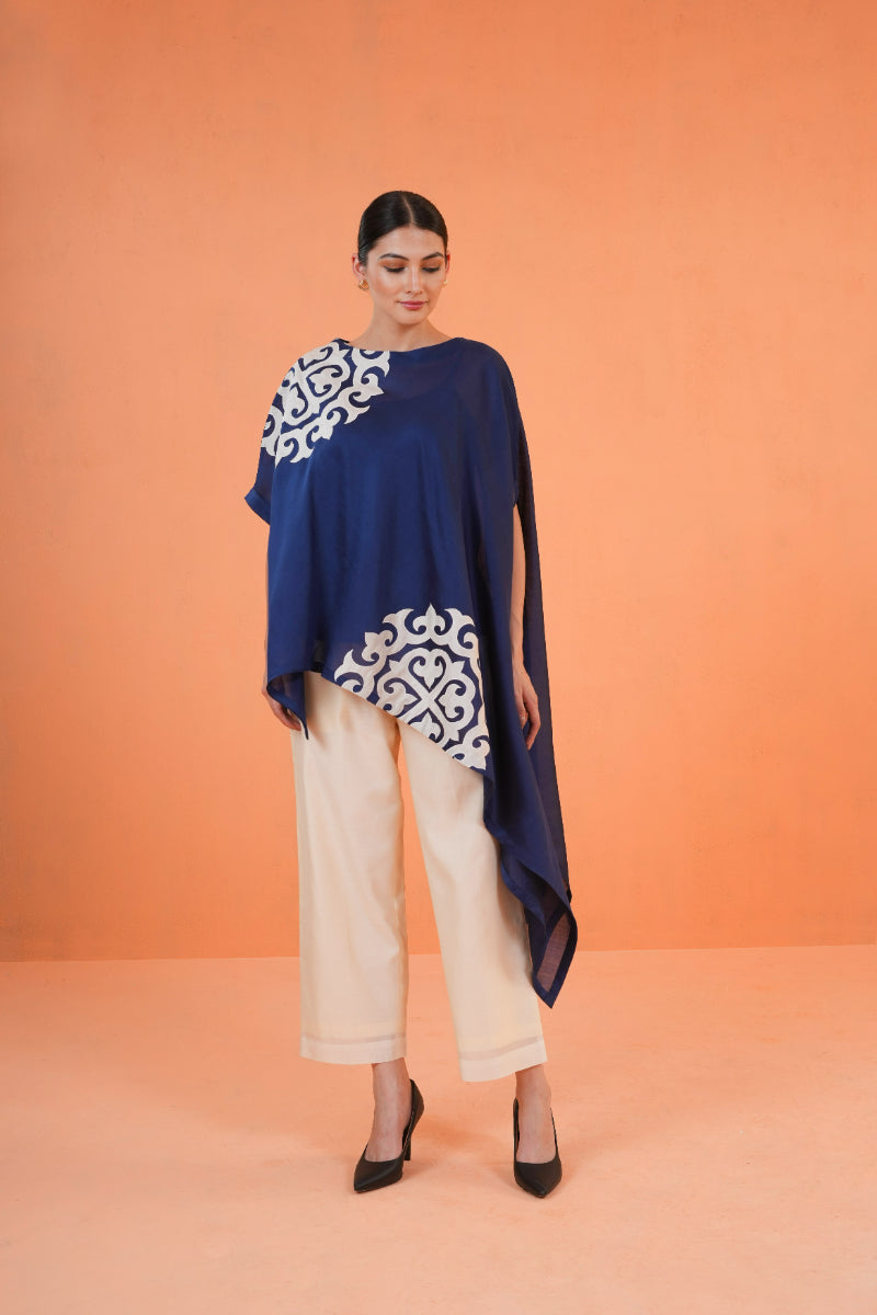 ORIGANI Blue Souk Tunic Set