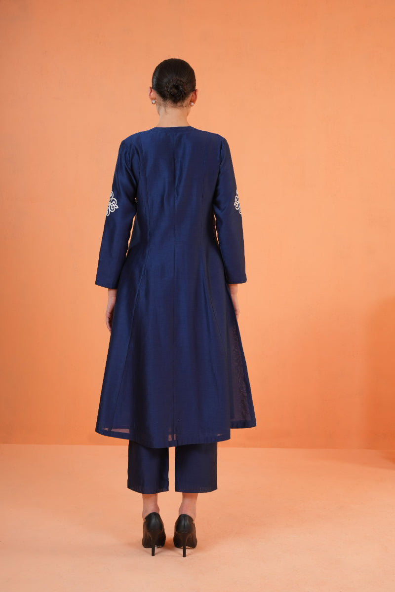 ORIGANI Blue Zahara Suit Set