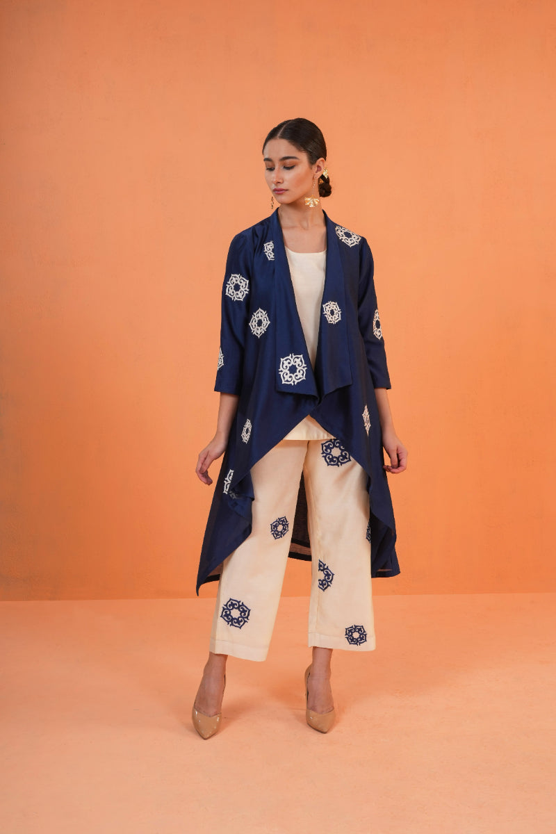 ORIGANI Blue Ivory Celestial 3 Pcs Set