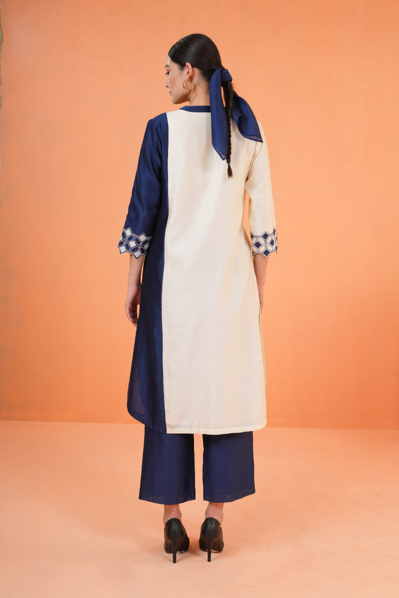 ORIGANI Blue Symphony Suit Set