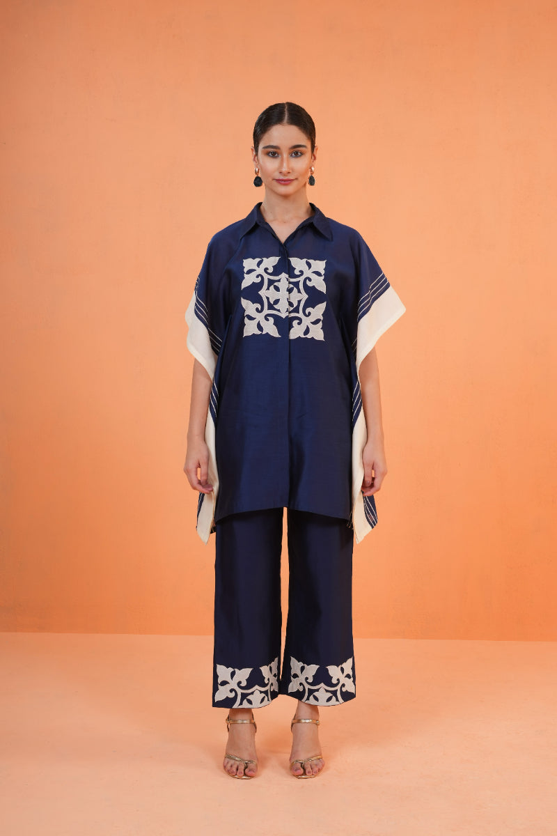 ORIGANI Blue Medina Tunic Set