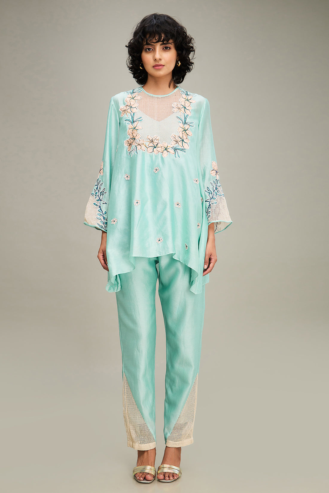 Zinnia Applique Co-Ord Set