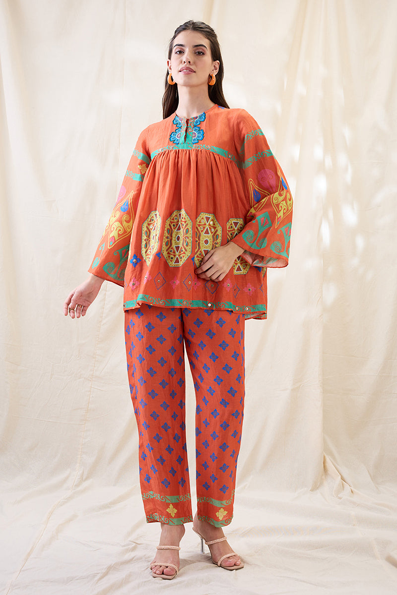 Kitchra Printed Co-ord Set