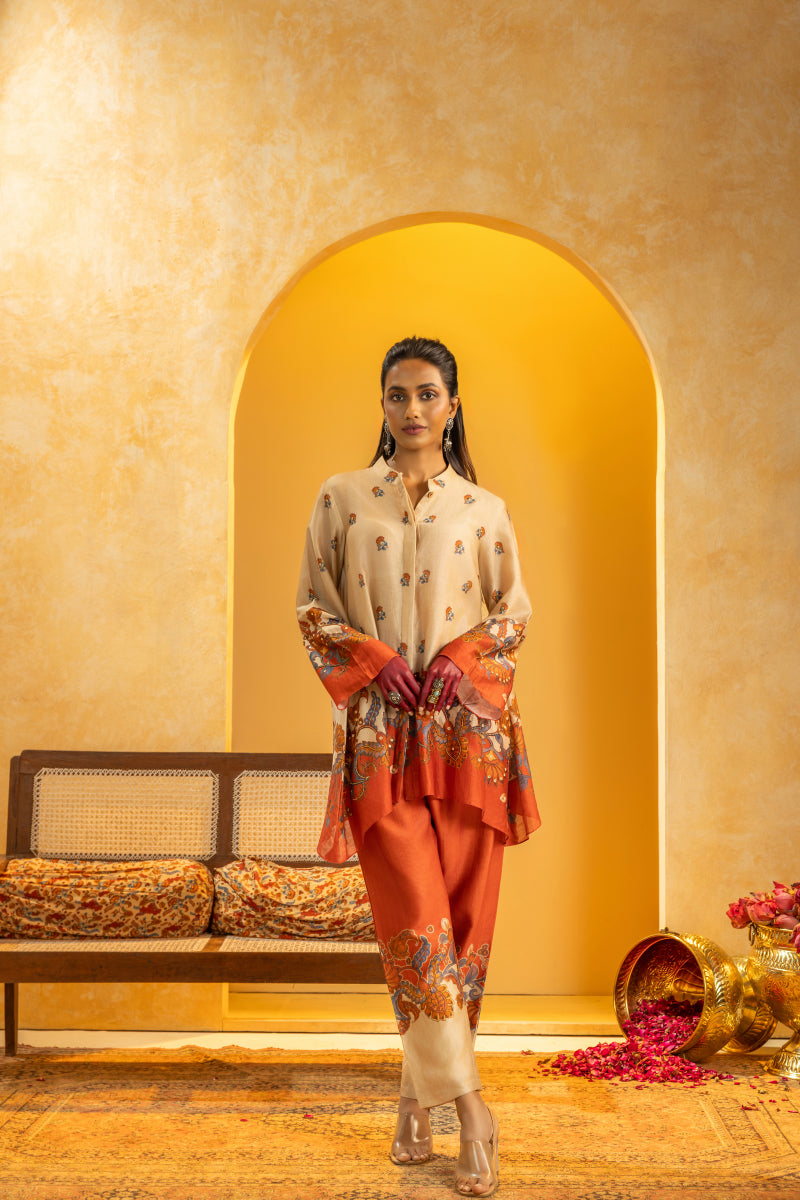 Rangtara embellished kurta set